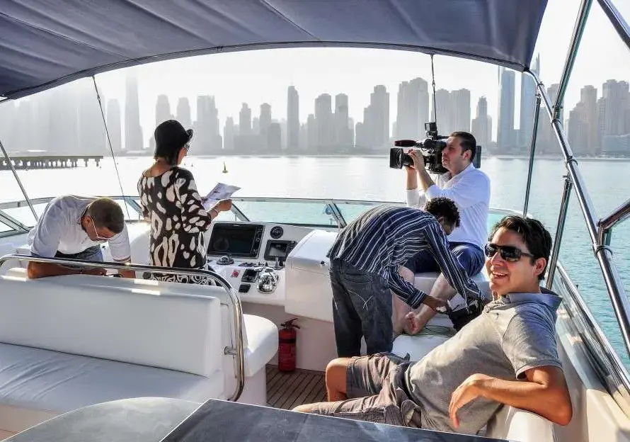 Bakıda yaxtada foto çəkiliş фотосессия на яхте в Баку