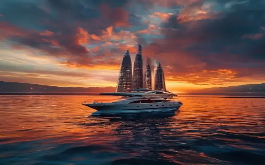 Dəniz gəzintisi qiyməti.Bakıda dəniz gəzintisi.Yaxta gəzintisi.Морская прогулка в Баку Прогулка на яхте Цена морской прогулки