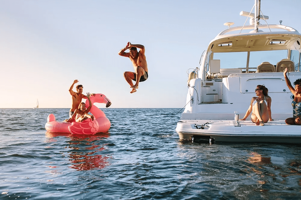 Dream Fest həftəsonunda Xəzərdə yaxta turu — gündüz aktivliyi, Bakuyachts.com